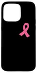 Coque pour iPhone 15 Pro Max Ruban rose sensibilisation au cancer du sein Nous portons du rose en octobre