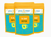 Lotus DETOX TEA Colon Cleanse -Pure Natural Ingredients Detox and Relax Tea