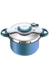 Autocuiseur Seb P4706300  Cocotte-minute Clipsominut® Duo Bleu Boréal