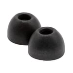 Comply TrueGrip Pro Memory Foam Tips for Sennheiser True Wireless Earbuds | Made from Comfortable Memory Foam for a Secure Fit | 3 x Pairs (Large)