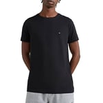 Tommy Hilfiger Men's Core Stretch Slim C-Neck Tee Mw0mw27539 S/S T-Shirts, Black (Black), 3XL