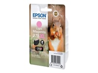 Epson 378Xl - 10.3 Ml - Xl - Lys Magenta - Original - Blister - Blekkpatron - For Expression Home Xp-8605, Xp-8606  Expression Photo Xp-8500, Xp-8505, Xp-8700