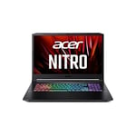 Acer Portable Nitro AN517-41-R6Z8 Noir Ryzen 7 5800H 16Go DDR4 512 Go SSD NVIDIA GeForce RTX 3080 8 GB DDR4 17,3" FHD IPS Mate 144Hz Win11H
