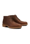 Timberland Homme Elmhurst Chukka WR Basic Botte Tendance, Mid Brown Full Grain, 47.5 EU