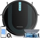 Proscenic 850T Robot Vacuum Cleaner & Mop 3000Pa Suction, WiFi/App/Alexa Control