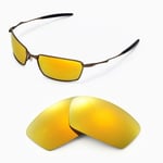 Walleva Replacement Lenses for Oakley Square Whisker Sunglasses-Multiple Options