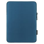 MoKo Housse Étui en Polyester Compatible avec iPad Mini (6th Gen) 8.3" 2021/, iPad Mini 5/4/3/2/1, Galaxy Tab S2 8.0, Tab A 8.0, NeuTab 7", ZenPad Z8s 7.9/Tablette (7-8 ") -Paon