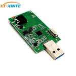 MSATA à USB3.0 Solid-state Drive Carte de Conversion Sans Coquille MINI PCI-E SSD Disque dur Adaptateur Carte