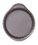 Pyrex AsimetriA Metal Easy-Grip Flan Pan with Loose Base, 25cm Brown