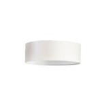 Cottex Abbie plafond tyg vit Ø26 cm