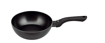 ELO poêle wok - wok induction - wok vitrocéramique - wok antiadhésif - wok aluminium pressé - wok avec doseur d'huile - 24x7,5cm - 1ud.