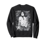 Michael Jackson Bad World Tour 1988 Black And White Splatter Sweatshirt