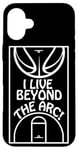 iPhone 16 Plus Basketball 3 Point Shot Beyond the Arc T-shirt Case