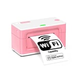 MUNBYN 4'' x 6'' Direct Thermal Label Printer - pink (MU-ITPP941AP) WI-FI PRINT