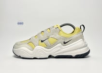 Womens Nike Tech Hera Retro OG Chunky Running Platform Suede Gold Grey UK Size 7