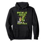 Pickle Juice Don’t Make That Face Cucumber Vegan Fitness Pullover Hoodie