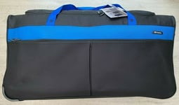 X Large 40” Wheeled Suitcase Travel Luggage Trolley Holdall Duffel Sports Bag BL