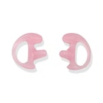 2X(Replaceable Silicone Earplugs Triangle Earpod with Air Tube Headset  L7660