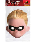 Dash Parr Official Incredibles 2 Single 2D Card Party Face Mask