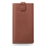 Qialino Leather Pouch Wallet (iPhone Xs Max) - Sort