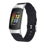 Canvasarmband Fitbit Charge 5 Svart