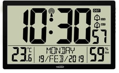 Jumbo XXXL LCD Radio Controlled MSF Digital Wall Clock ( UK & Ireland Version )