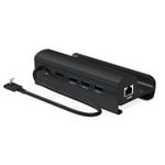 USB C Dockningsstation för Steam Deck 6 in1 för Steam Deck Dock med 4K60Hz LAN