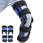 Leg Fixed Brace Adjustable Knee Joint Meniscus Support Knee Orthosis Immobil RHS