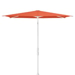 Glatz, Twist parasoll 210x150 cm matt white Kat.5 660 Papaya