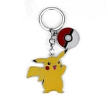 Porte-Clés Pokemon Balle Pikachu Ysk2476