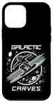 Coque pour iPhone 12 mini Snowboard Galactic Carves