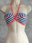 M (12) Piha by Moontide Bikini Top V Wire Bandeau Strapless Swim Tops Swimwear