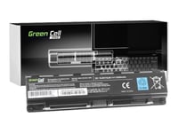 Green Cell Pro - Batteri För Bärbar Dator (Likvärdigt Med: Toshiba Pa5109u-1Brs) - Litiumjon - 6-Cells - 5200 Mah - Svart - För Toshiba C40  Qosmio X70  Satellite C50, C55, C70, C75, L50, L70, M50, P70, S70