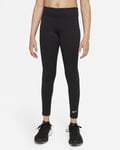 Nike Dri-Fit One Leggings for Girls - DD8015-010