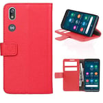 Anvast Doro 8050 Anti-Shock Protective Case (Folio Red)