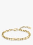 HUGO BOSS Kassy Curb Chain Bracelet, Gold