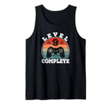 9 Years Marriage Anniversary 9 Year Married Level 9 Complete Tank Top