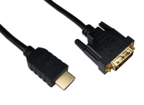 Quality 10M DVI to HDMI Cable Featuring Dual Link DVI-D