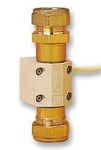 TK9K FLOW SWITCH BRASS AC Accuracy%: - Flow Rate Min: 1l/s Port Size: 22mm Pressure Max: 10bar Connection Size: 22mm Contact Configuration: SPST-NO