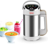 Tefal Easy Soup and Smoothie Maker, 1.2 Litre Jug, 5 Programs, Smooth and Chunky