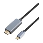 Dacota Platinum USB-C - HDMI kabel 8K 2 m