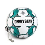 DERBYSTAR Swing Heavy Ball Adulte Unisexe, Weiss Tuerkis, 5