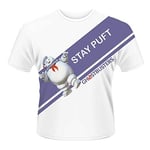 Plastichead Herren Ghostbusters Stay Puft Tsds T-Shirt XXL Weiß - We (US IMPORT)