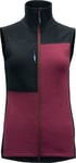 Devold Women's Nibba Hiking Vest Ink/Beetroot, S