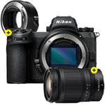 Nikon Z6 II + NIKKOR Z 24-200mm F/4.0-6.3 S + FTZ II adapter