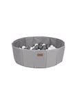 Babytrold Foldable Ball Pit with Balls - Grey