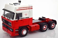 ROAD KINGS - Camion solo rouge et blanc - DAF 3600 Space Cab de 1986 - 1/18 -...