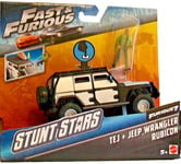 FAST & FURIOUS 7 Stunt Stars - TEJ & JEEP WRANGLER RUBICON Play Set MATTEL FCG31