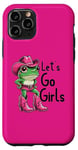 iPhone 11 Pro Let's Go Girls Western Cowgirl Tees, Cool Bachelorette Party Case