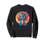 Little Dragon With Cute Eyes Sweatshirt